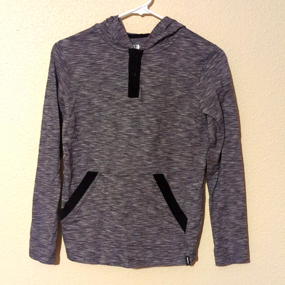 Boy's Tony Hawk Long Sleeve T-shirt with Hood. Size Large (14-16).